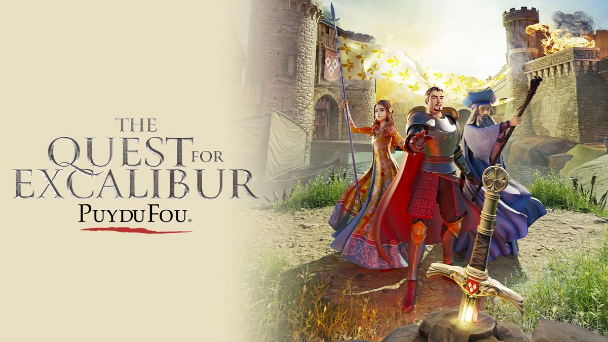 The Quest for Excalibur: Puy du Fou box art for Playstation 4